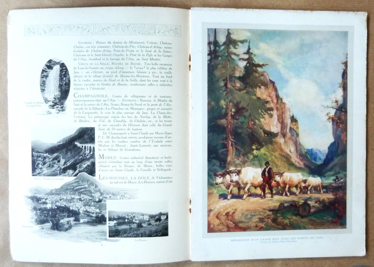 Atlas PLM. Jura. Bourgogne. Franche-Comté-Bresse-Dijonnais-Aussois-Morvan-Nivernais.