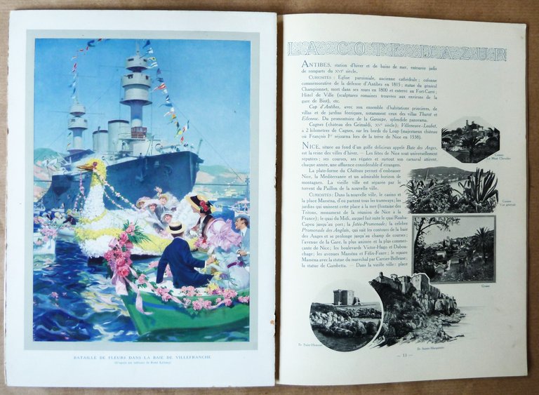 Atlas PLM. La Côte d'Azur. De Marseille à Vintimille.