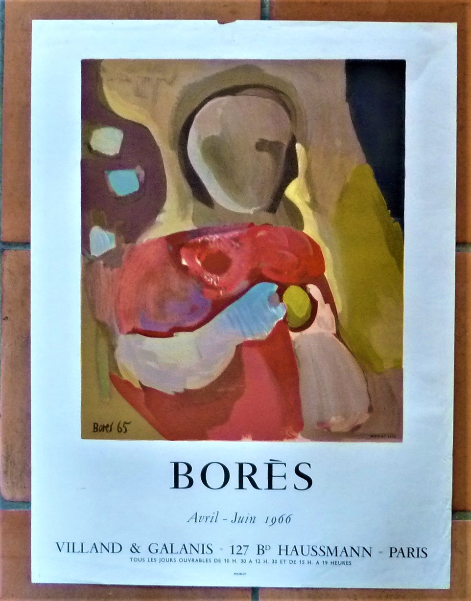 Borès. Affiche éditée à l'occasion de l'exposition à la Galerie …