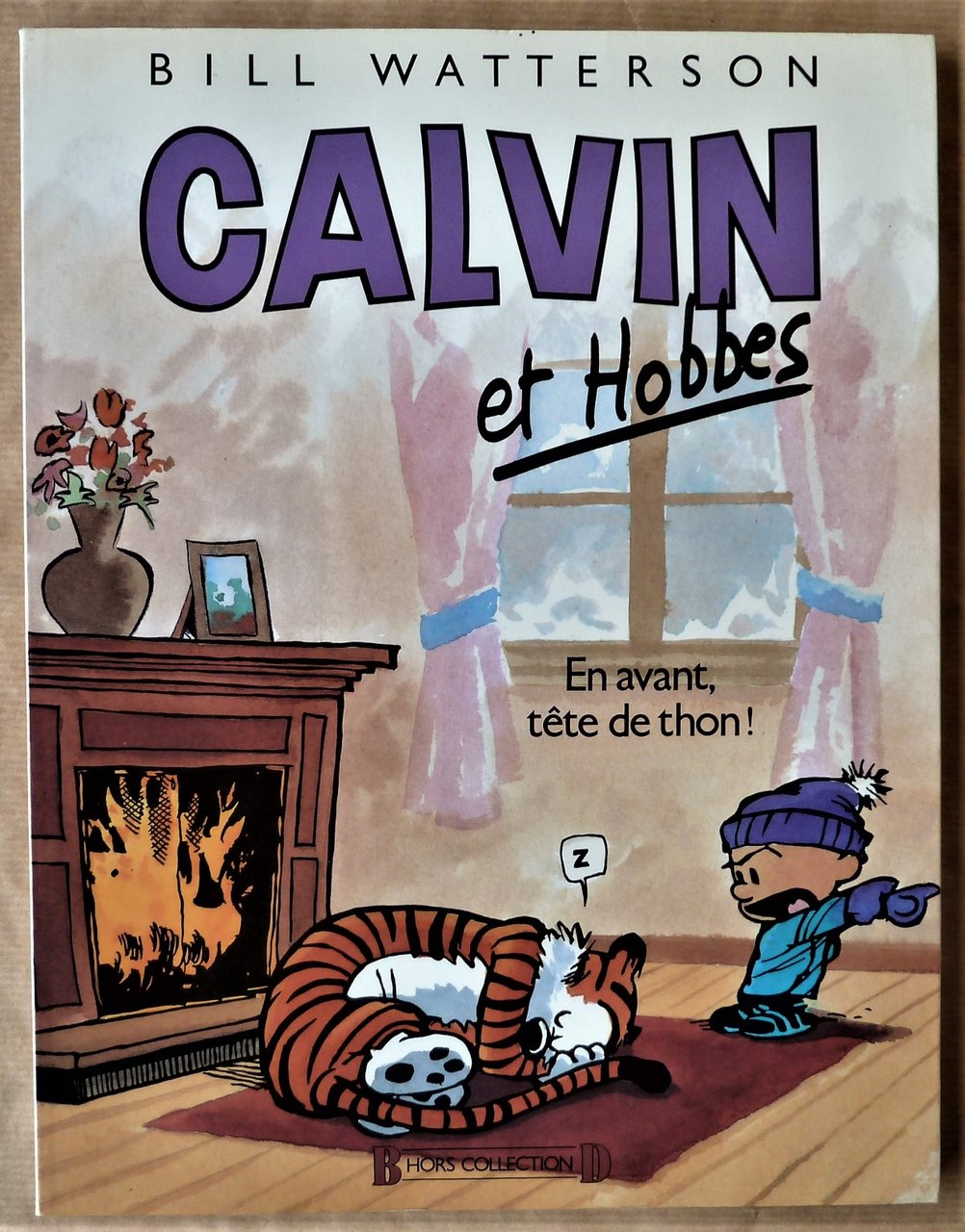 Calvin et Hobbes. "En avant tête de thon!".