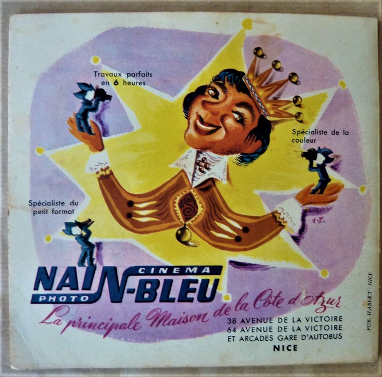 Carnaval. Nice 1954. Editions Habert.