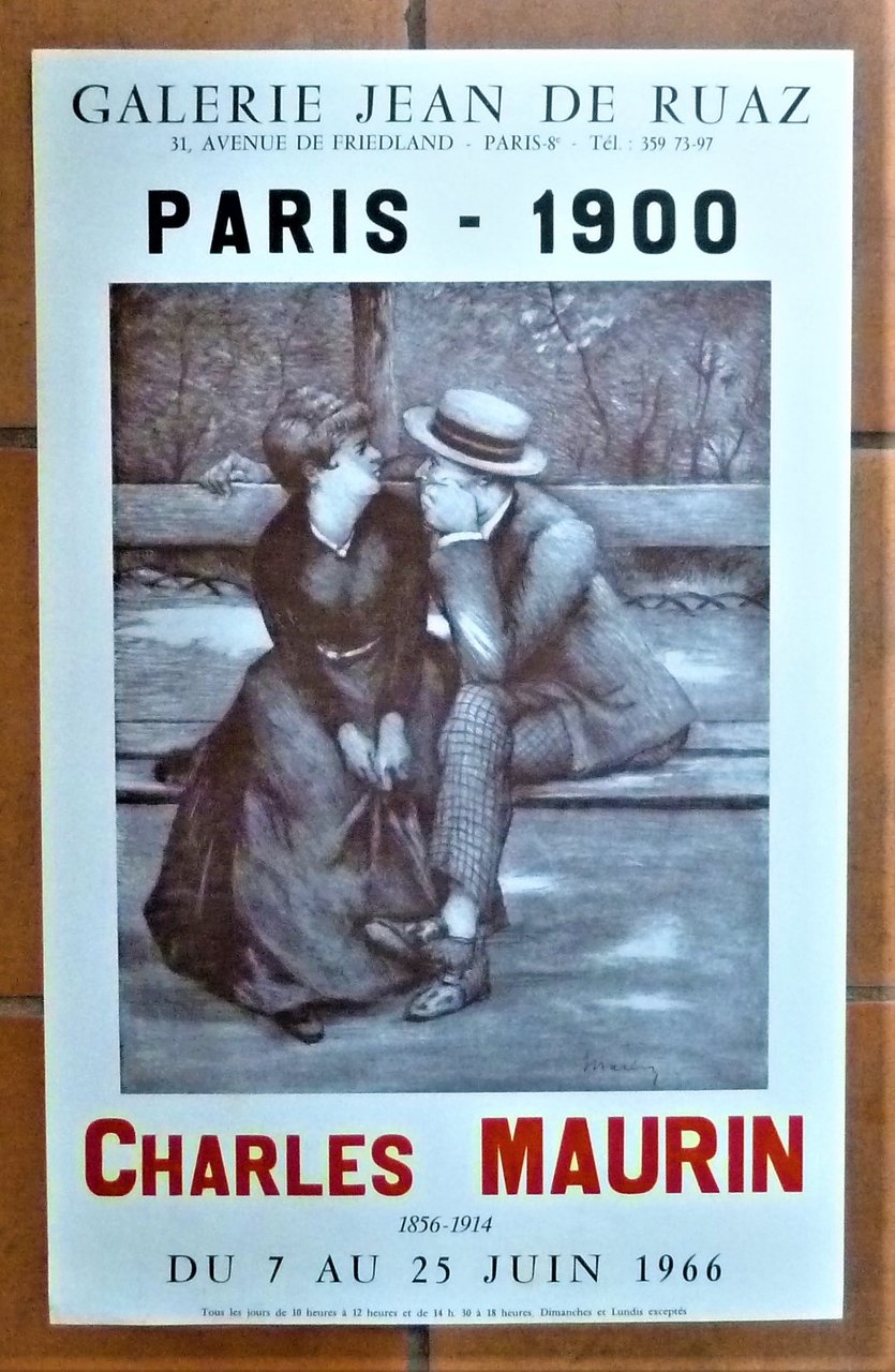 Charles Maurin 1856-1914. "Paris 1900". Une affiche éditée à l'occasion …