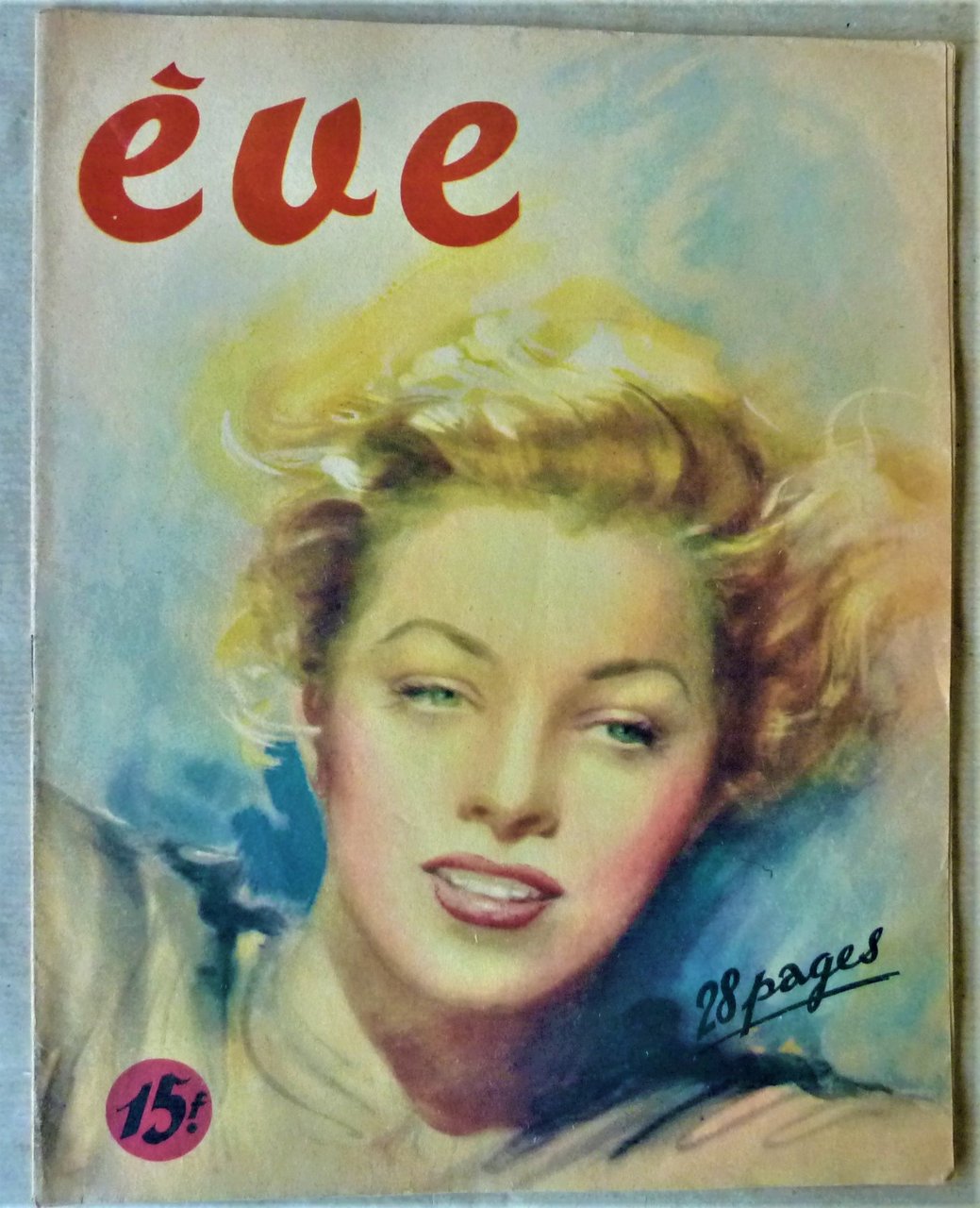 Eve. N°118 de cette revue sentimentale.