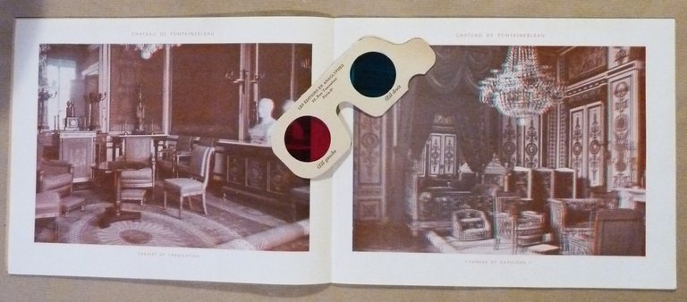 Fontainebleau en relief par les Anaglyphes.