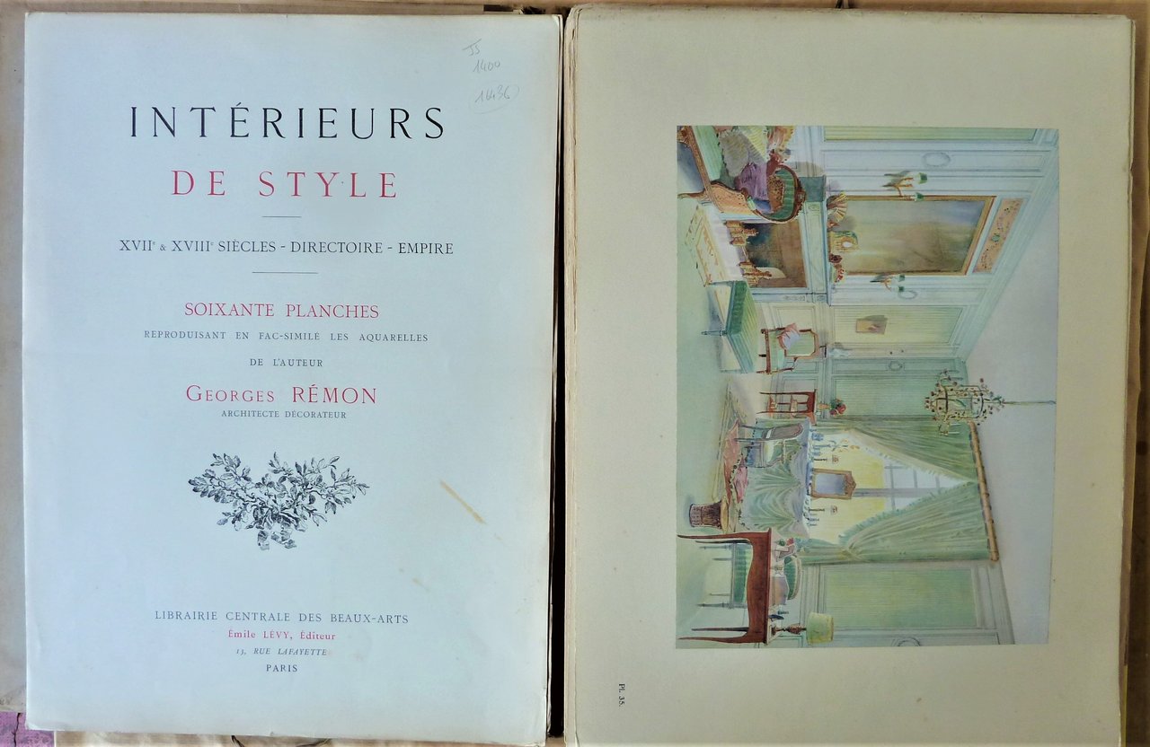 Intérieurs de Style XVII & XVIIIe siècles-Directoire-Empire.