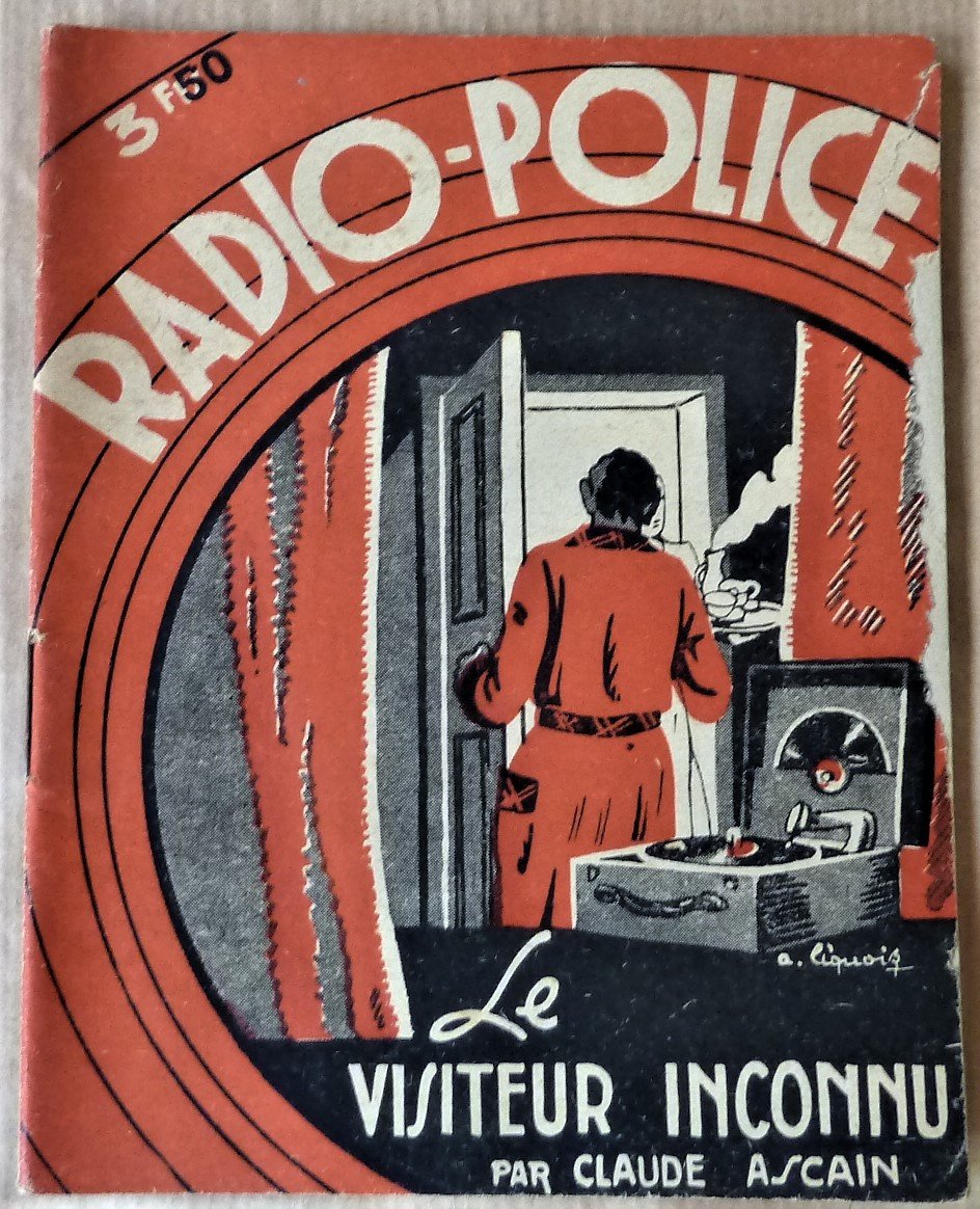 Le Visiteur Inconnu. Collection "Radio-Police".