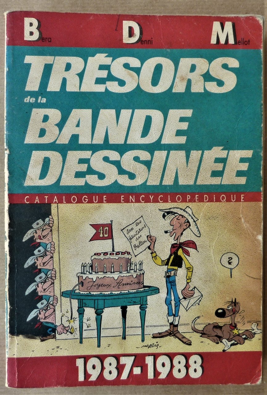 Trésors de La Bande Dessinée. Catlogue encyclopédique 1987-1988.