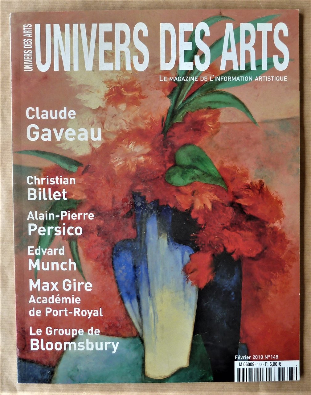 Univers des Arts N°148 de février 2010.