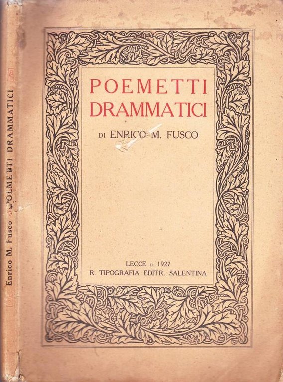 1Poemetti Drammatici