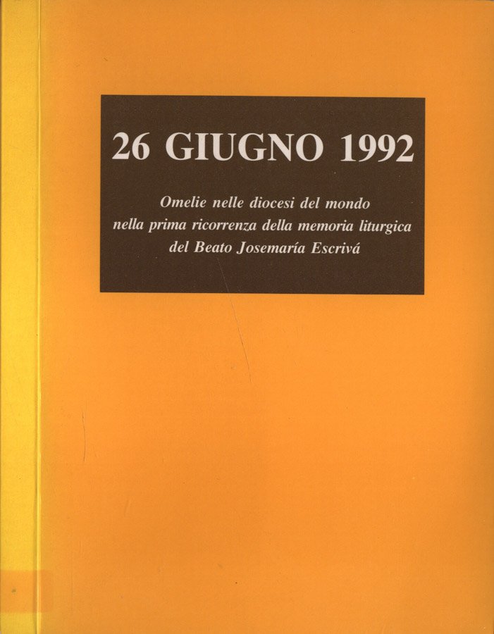 26 giugno 1992