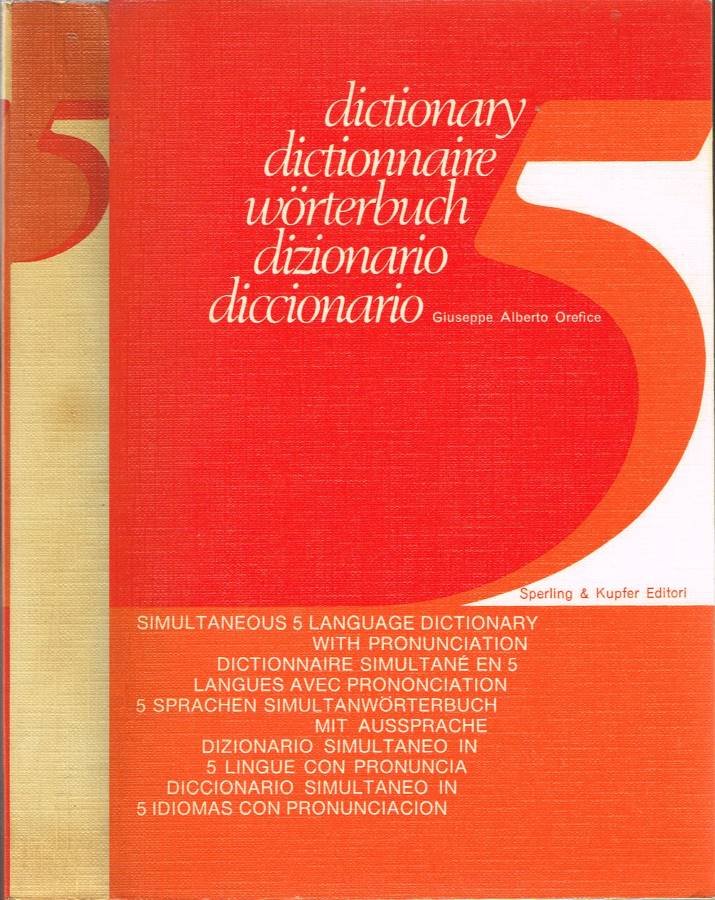 5 Dictionary - Dictionnaire - Worterbuch - Dizionario - Diccionario