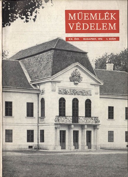 Muemlek vedelem - Anno XX - Vol. I