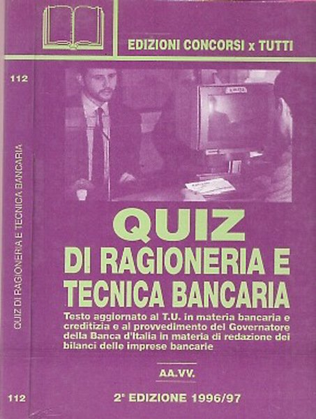 Quiz di ragioneria e tecnica bancaria