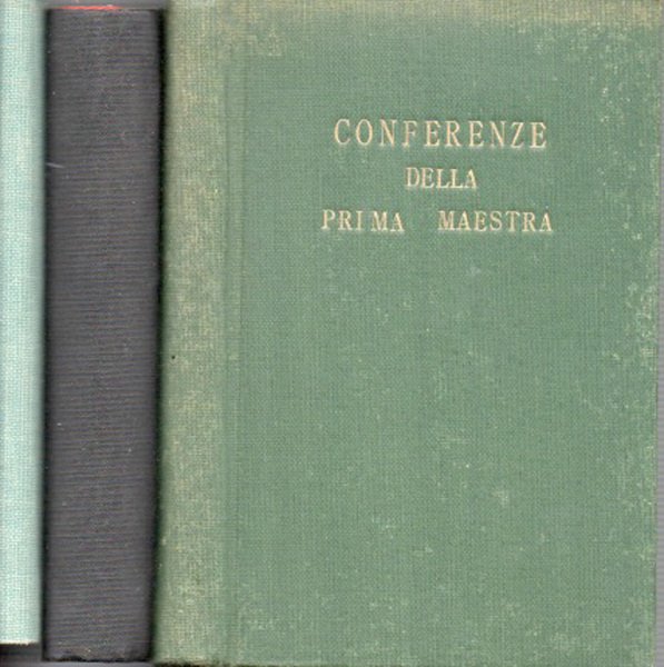 Conferenze della prima maestra