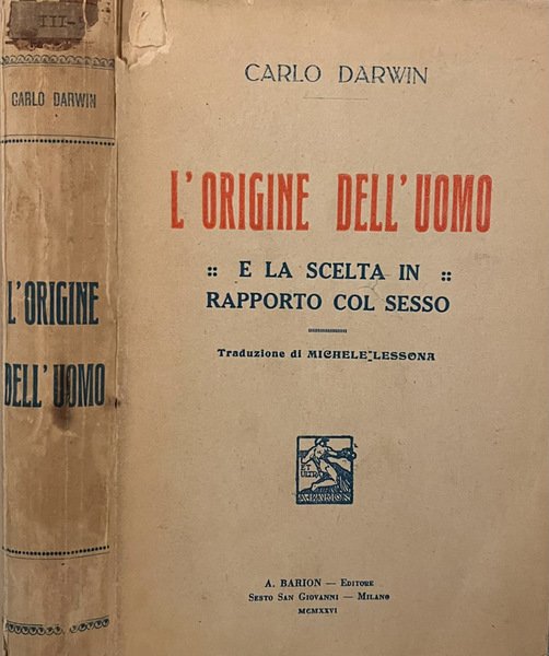 L'origine dell'uomo e la scelta in rapporto col sesso