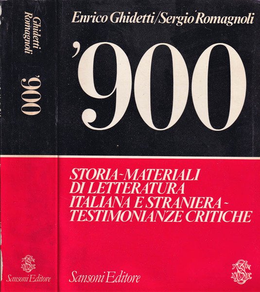 900 Storia - materiali di letteratura italiana e straniera - …