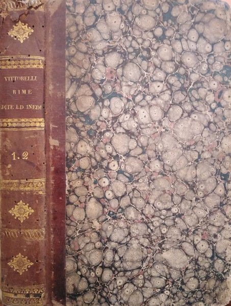 Rime edite e inedite Colla traduzione latina a fronte dell'abate …