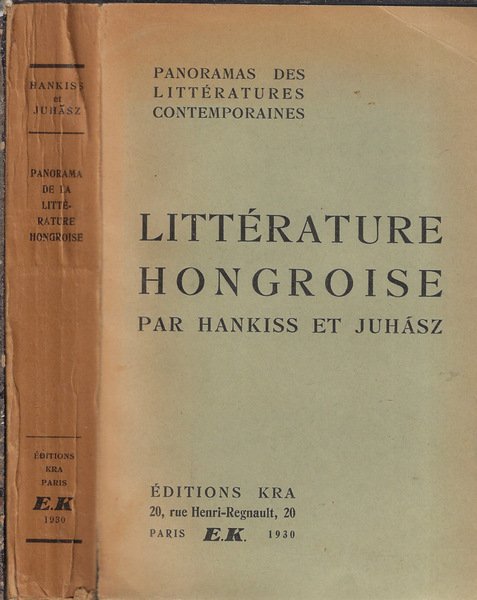 Litterature hongroise