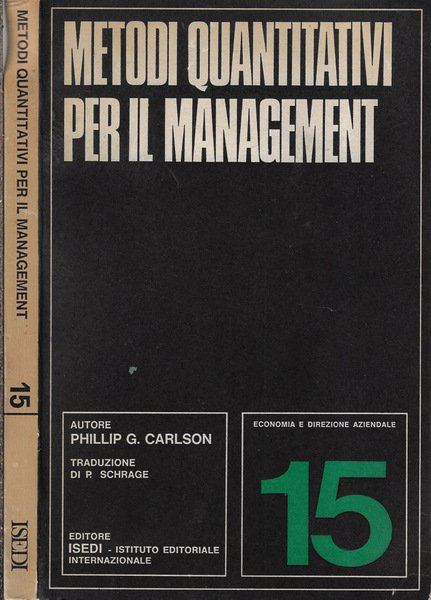 Metodi quantitativi per il management