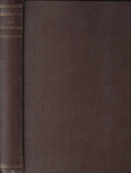 Dal Decamerone E dalle opere minori