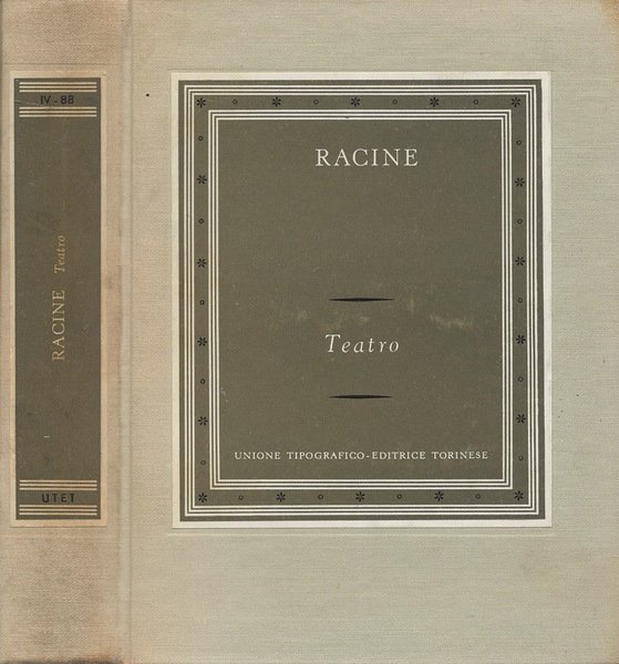 Teatro Britannico - Fedra - Berenice - Ifigenia - Atalia