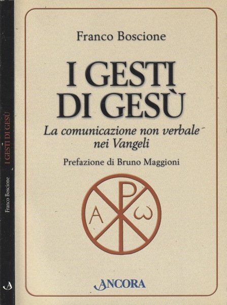 I gesti di Gesù La comunicazione non verbale nei Vangeli
