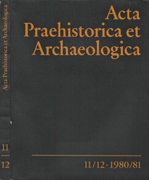 Acta Praehistorica et Archaeologica | Immagine principale