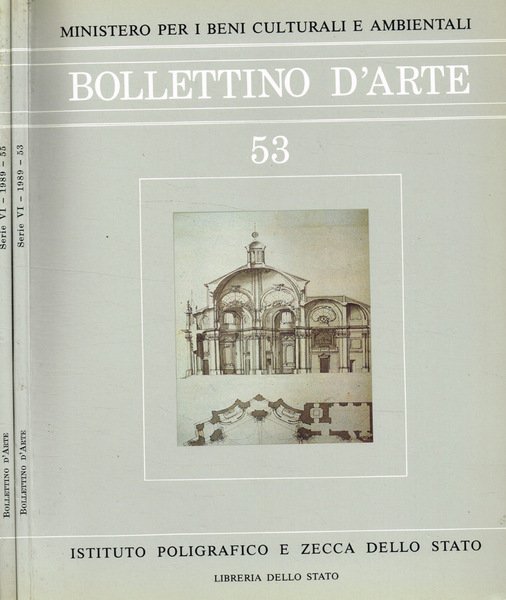 Bollettino d'arte n.53, 55, anno 1989 | Immagine principale