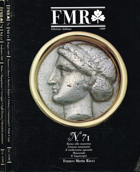 FMR. Mensile d'arte e di cultura dell'immagine n.71, 74, anno …