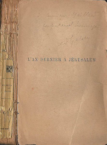 L'an dernier a Jérusalem | Immagine principale