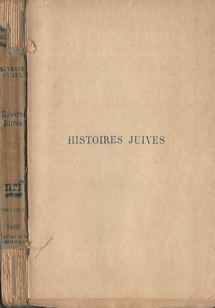 Histoires Juives | Immagine principale