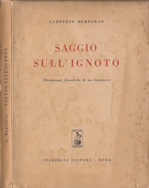 Saggio sullignoto