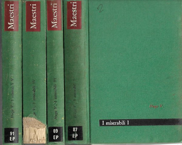 I miserabili Vol. I, III, IV, V