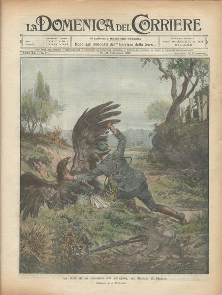 La Domenica del Corriere n. 38 del 1909 | Immagine principale