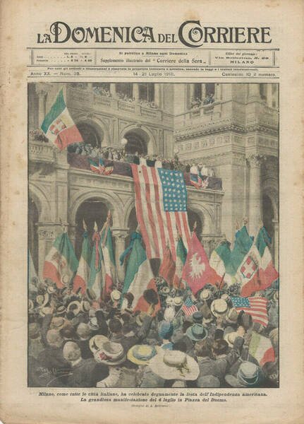 La Domenica del Corriere n. 28 del 1918 | Immagine principale