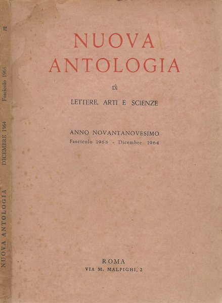 Nuova antologia 1964