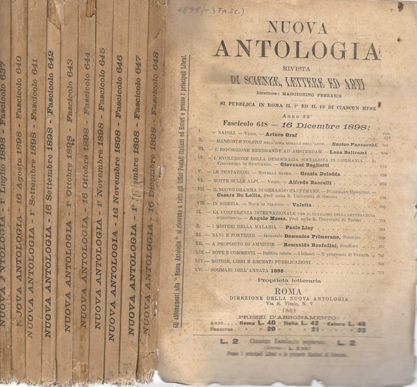 Nuova antologia 1898