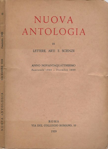 Nuova antologia 1959