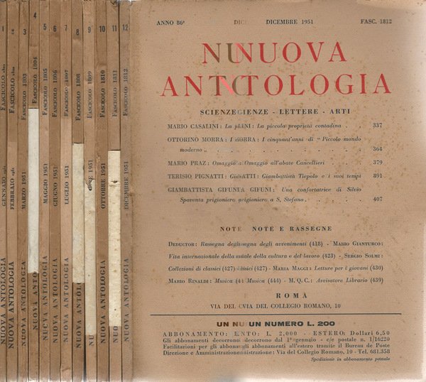 Nuova antologia 1951