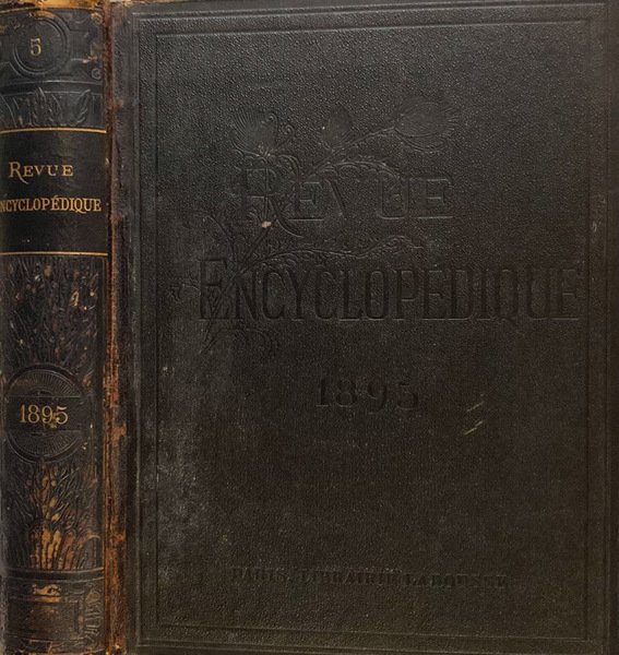 Revue Encyclopédique année 1895 | Immagine principale