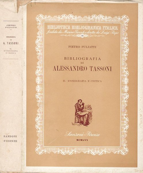 Bibliografia di Alessandro Tassoni vol II | Immagine principale