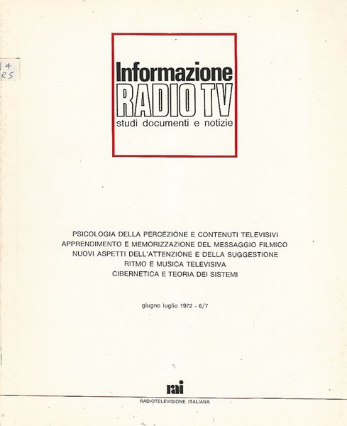 Informazione Radio TV