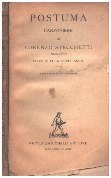 POSTUMA. CANZONIERE