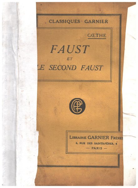FAUST ET LE SECOND FAUST