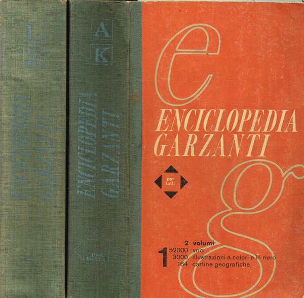 ENCICLOPEDIA GARZANTI 2VOLL.