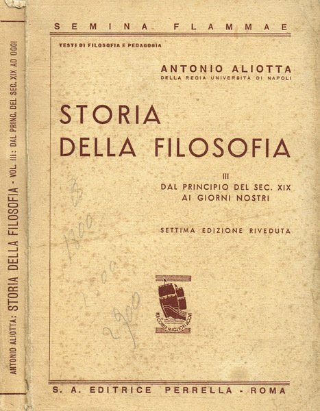 Storia della filosofia vol.III