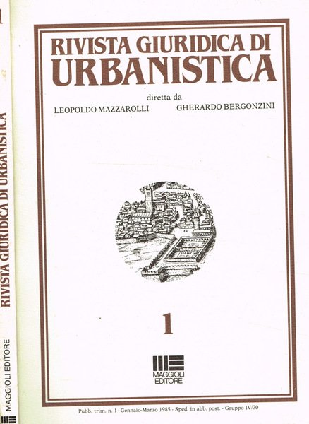 Rivista giuridica di urbanistica n.1 1985