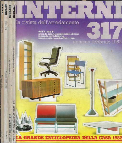 Interni anno 1982 n. 317, 321, 325