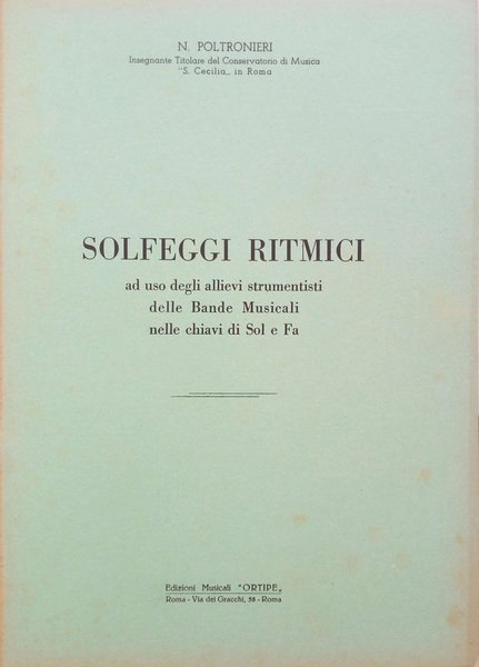 Solfeggi ritmici | Immagine principale