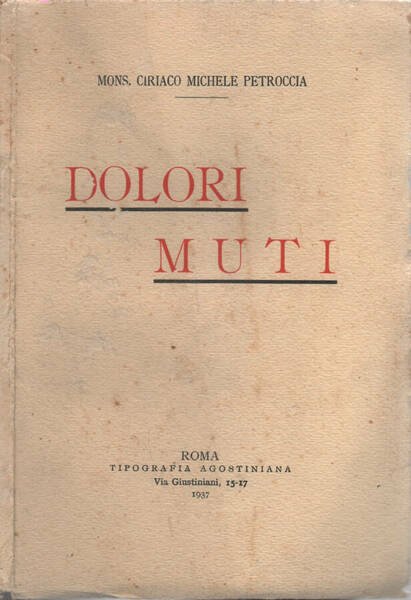 Dolori muti